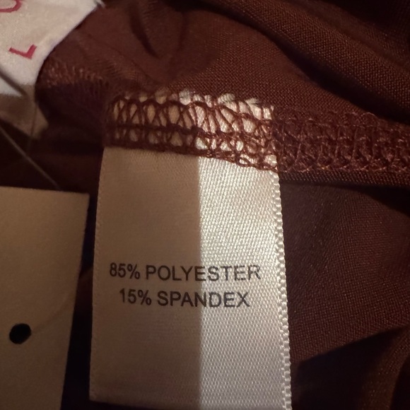 Jess Lea Brown Checker Skort - Picture 7 of 8